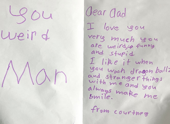 A Letter From My Daughter