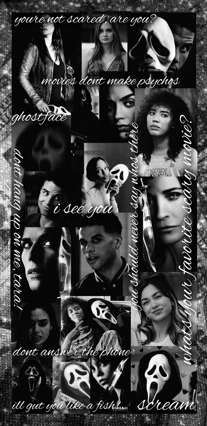 Not My Favorite, But My Second Favorite. My Scream Background I Made