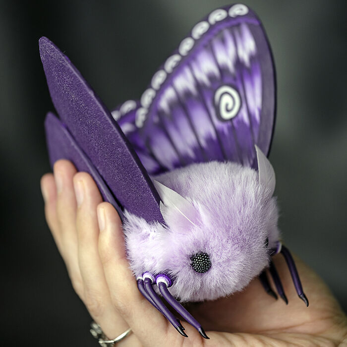 I Was Terrified Of Moths Before Making These Cute Dolls, But My Phobia Turned To Love