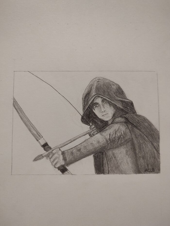 Graphite Pencil On Paper