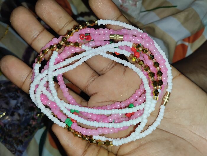 These Waistbeads I Made Yesterday