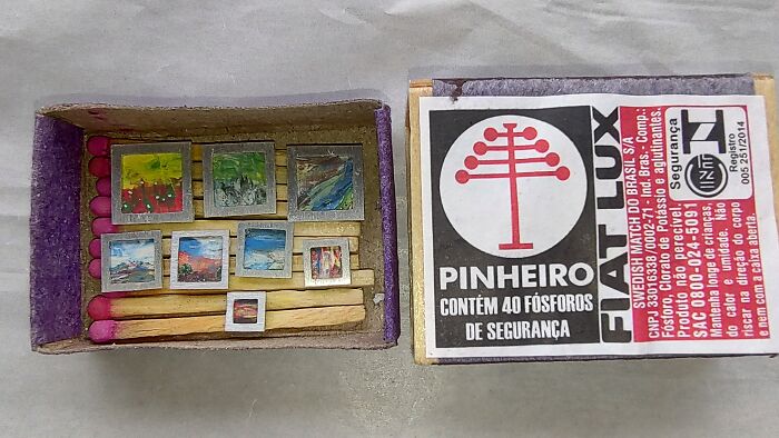 Creating Miniature Paintings Makes Me Happy