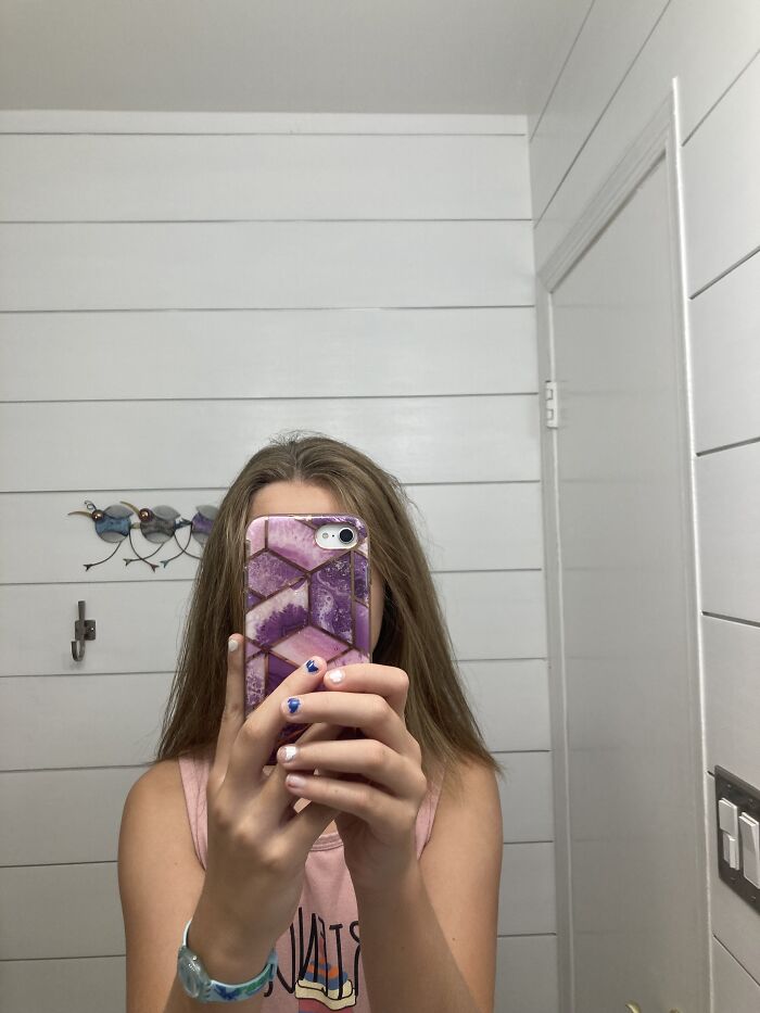 Freshly Blow Dried! Don’t Mind The Pjs