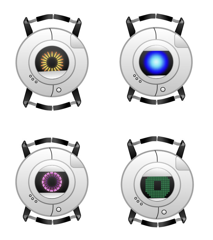 Made The Cores From Portal 2