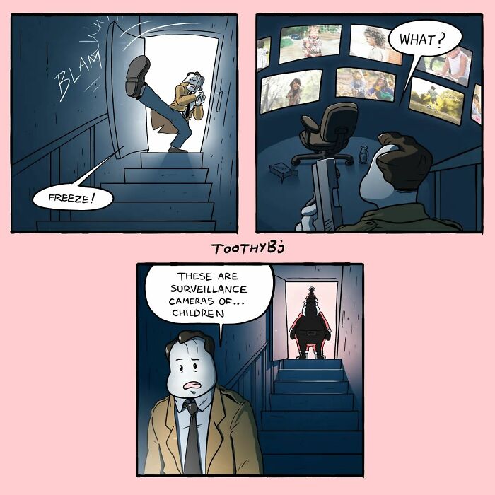 If You Have A Dark Sense Of Humor, You Will Probably Enjoy These Comics With Twisted Endings By Toothybj ( New Pics)