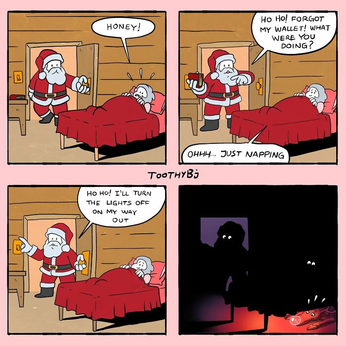 If You Have A Dark Sense Of Humor, You Will Probably Enjoy These Comics With Twisted Endings By Toothybj ( New Pics)