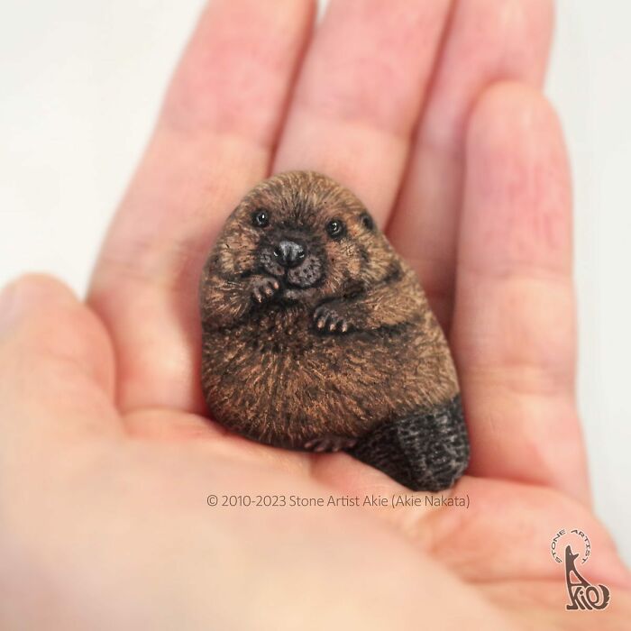 Japanese Artist Turns Rocks Into Cute Little Animals (New Pics)