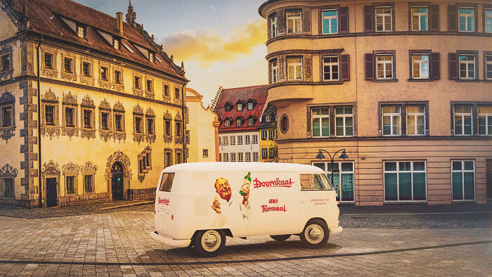 Doornkaat And Their Famous Ludwig Holhwein's Illustration It's A Gin Brand From Germany