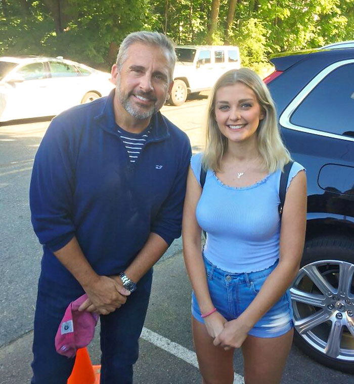 Met The Michael G Scott Today. Steve Carell Is Incredibly Kind And Just As Hilarious In Person