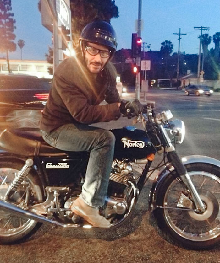 Meeting Keanu Reeves At A Traffic Light