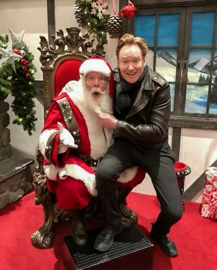 My Dad Is The Macy's Santa In Seattle. Today He Got To Meet A Legend