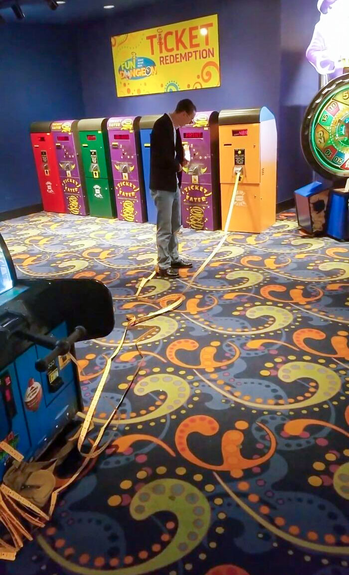 I Hit A Jackpot And Started Redeeming The Tickets Before They Finished Dispensing