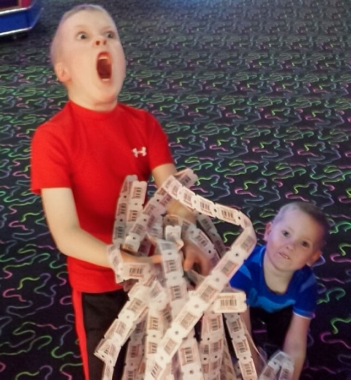 My Cousin Hit The Jackpot At The Arcade Last Week