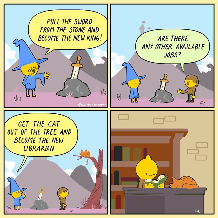 Martin Rosner's New Dark And Absurd Comics Are Sure To Make You Laugh Out Loud