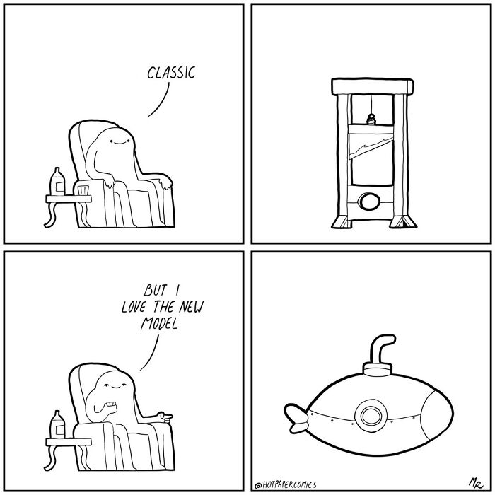 Martin Rosner's New Dark And Absurd Comics Are Sure To Make You Laugh Out Loud