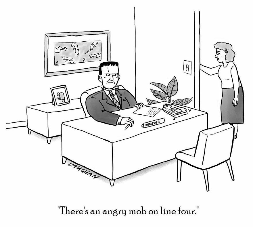 Meet Cartoonist Vaughan Tomlinson's Hilarious Single-Panel Comics