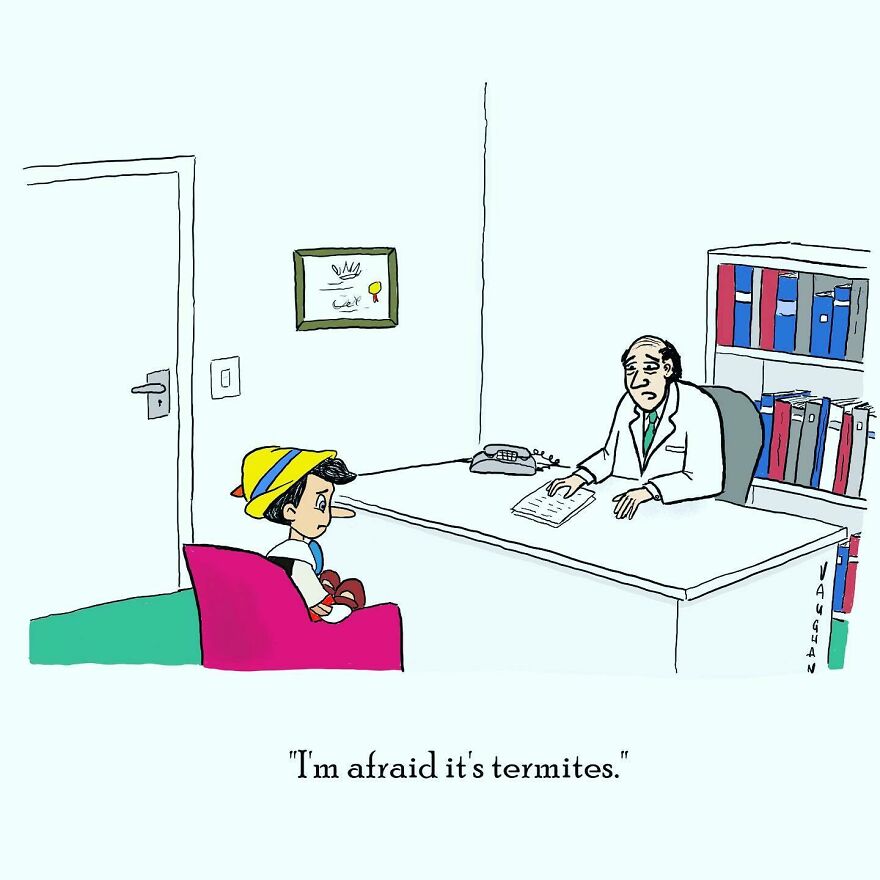 Meet Cartoonist Vaughan Tomlinson's Hilarious Single-Panel Comics