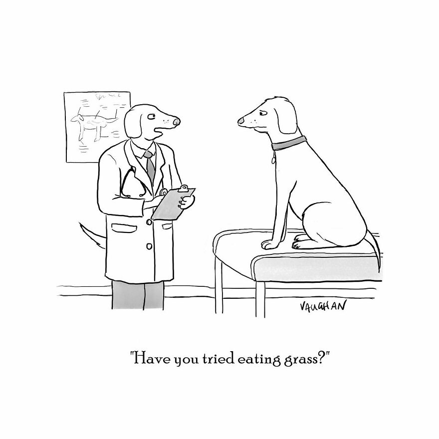 Meet Cartoonist Vaughan Tomlinson's Hilarious Single-Panel Comics