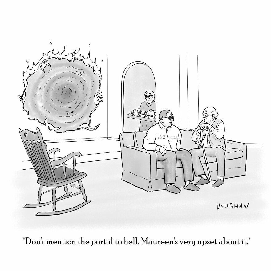 Meet Cartoonist Vaughan Tomlinson's Hilarious Single-Panel Comics