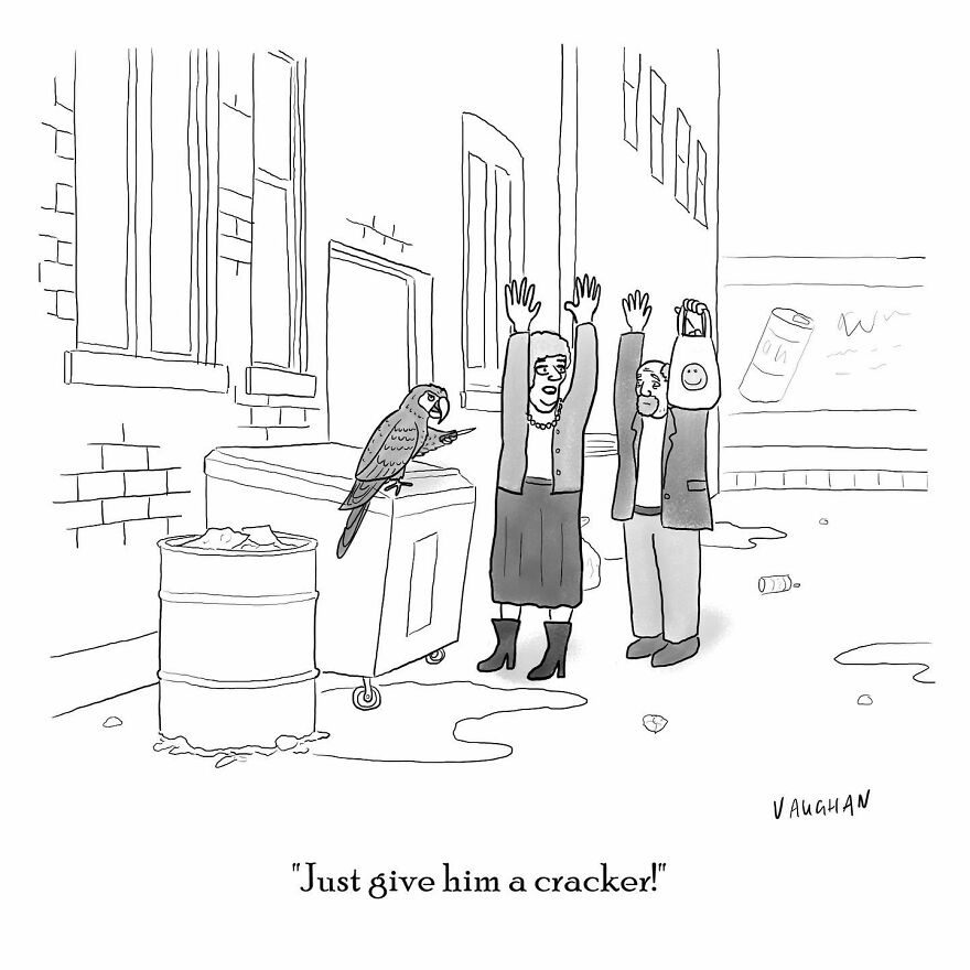 Meet Cartoonist Vaughan Tomlinson's Hilarious Single-Panel Comics