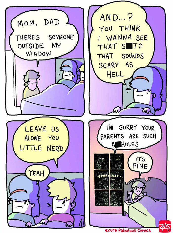 New Quirky Comics With A Dark Humor By Zach