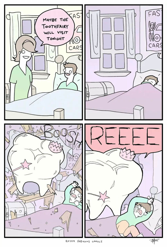 New Quirky Comics With A Dark Humor By Zach