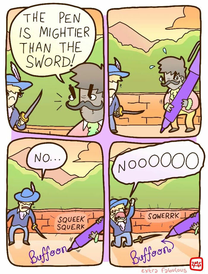 New Quirky Comics With A Dark Humor By Zach