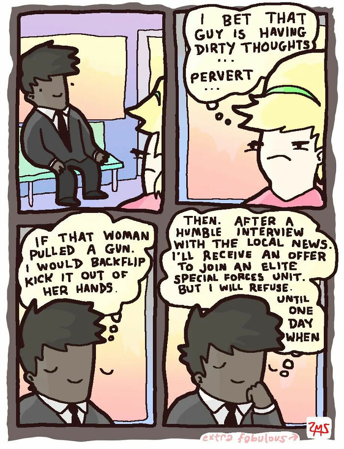 New Quirky Comics With A Dark Humor By Zach