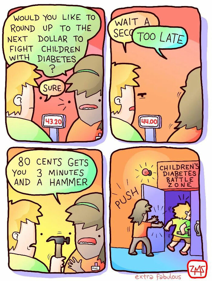 New Quirky Comics With A Dark Humor By Zach