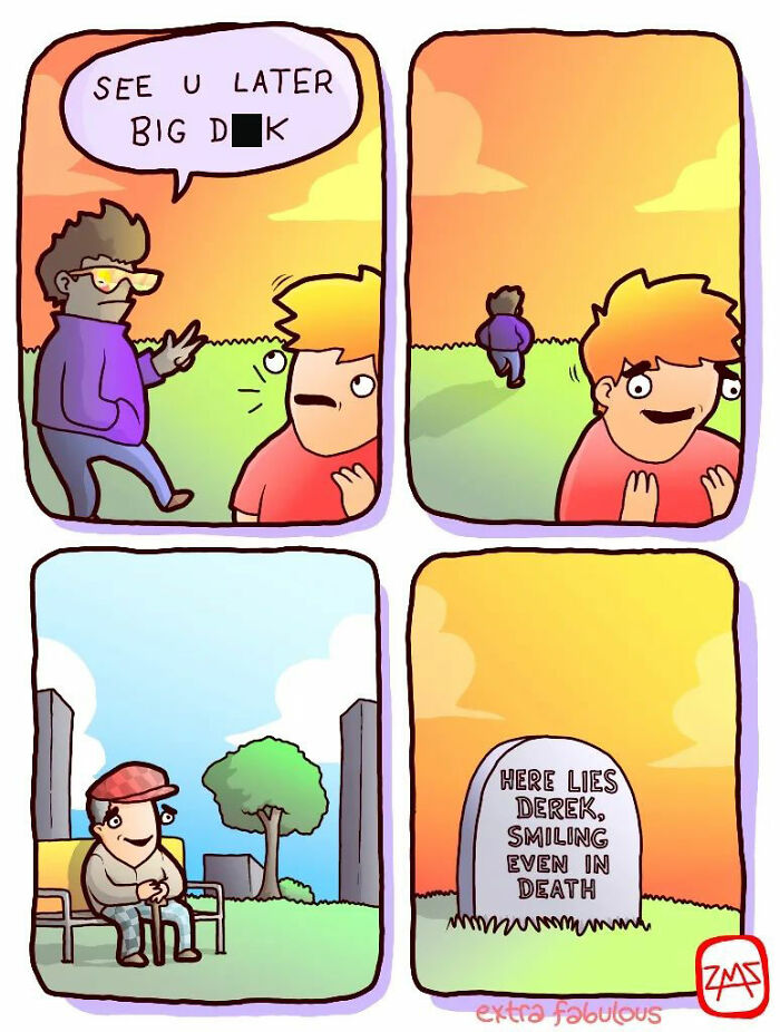 New Quirky Comics With A Dark Humor By Zach