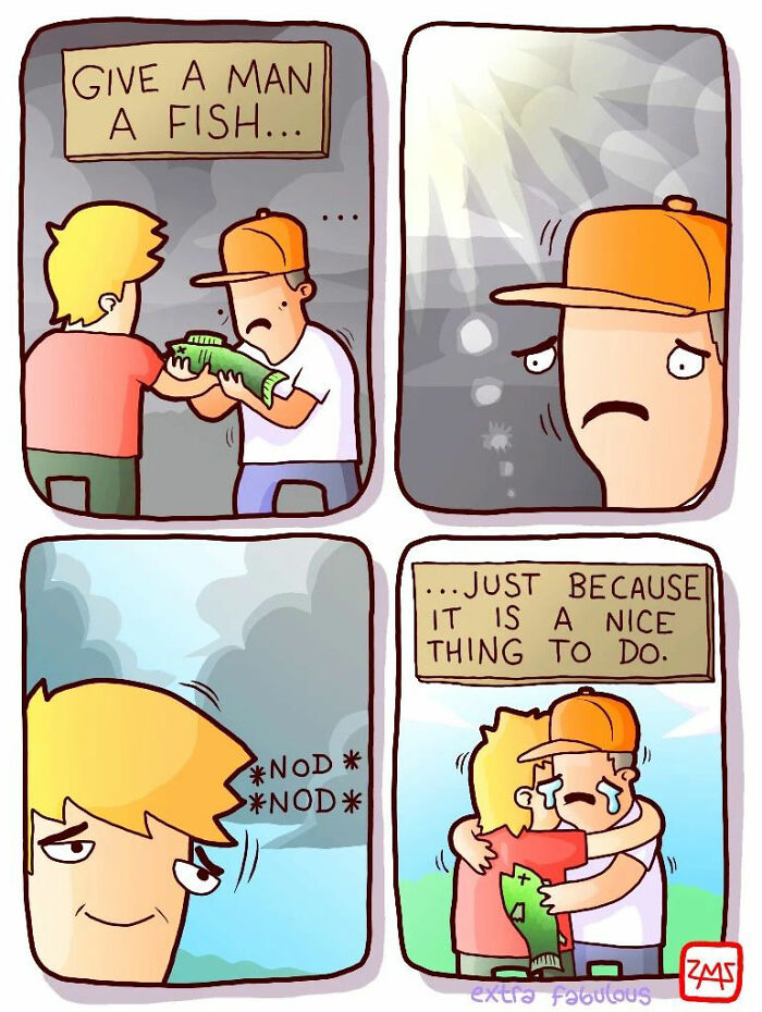 New Quirky Comics With A Dark Humor By Zach