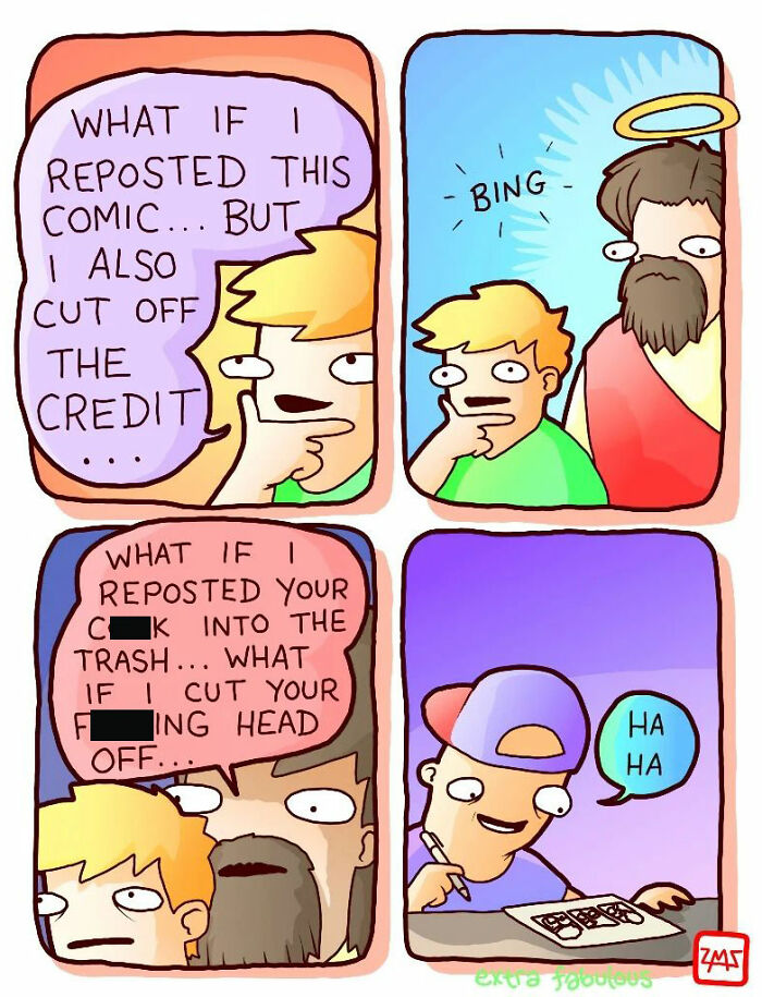 New Quirky Comics With A Dark Humor By Zach