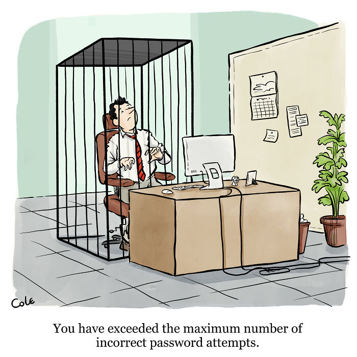 I've Been Making Single Panel Cartoons For Over A Decade. Here Are 40 Of The Best!