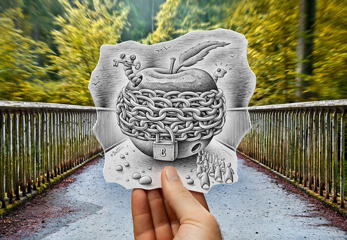 Pencil Versus Camera By Ben Heine (New Pics)