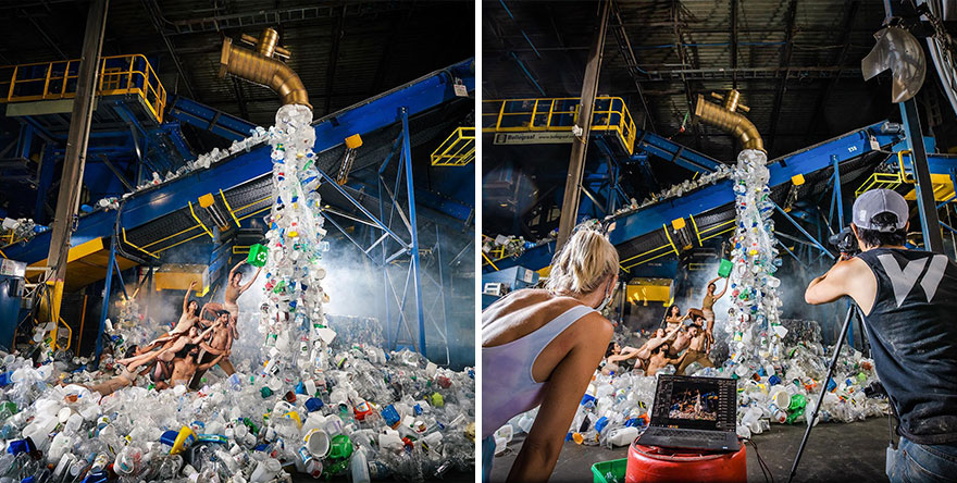 Photographer Shows Behind The Scenes Of His Works