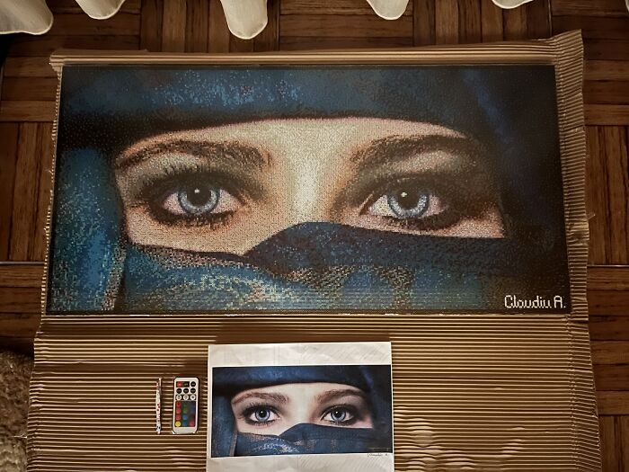 I Created A Photorealistic Fuse Bead Project Out Of 58,482 Beads I Created A Photorealistic Fuse Bead Project Out Of 58,482 Beads