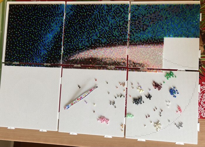 I Created A Photorealistic Fuse Bead Project Out Of 58,482 Beads
