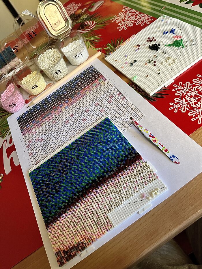 I Created A Photorealistic Fuse Bead Project Out Of 58,482 Beads