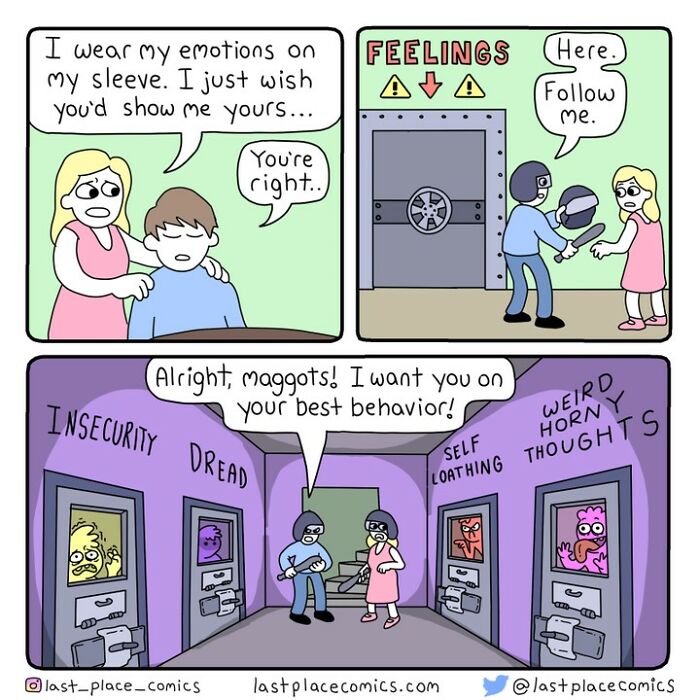 Quirky Comics With A Dark Humor By Zach (New Pics)