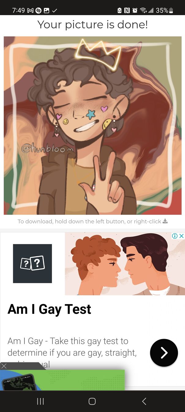 It Looks Nothing Like Me But It's Close Enough