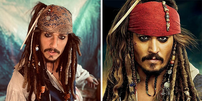 Captain Jack Sparrow (Played By Johnny Depp)