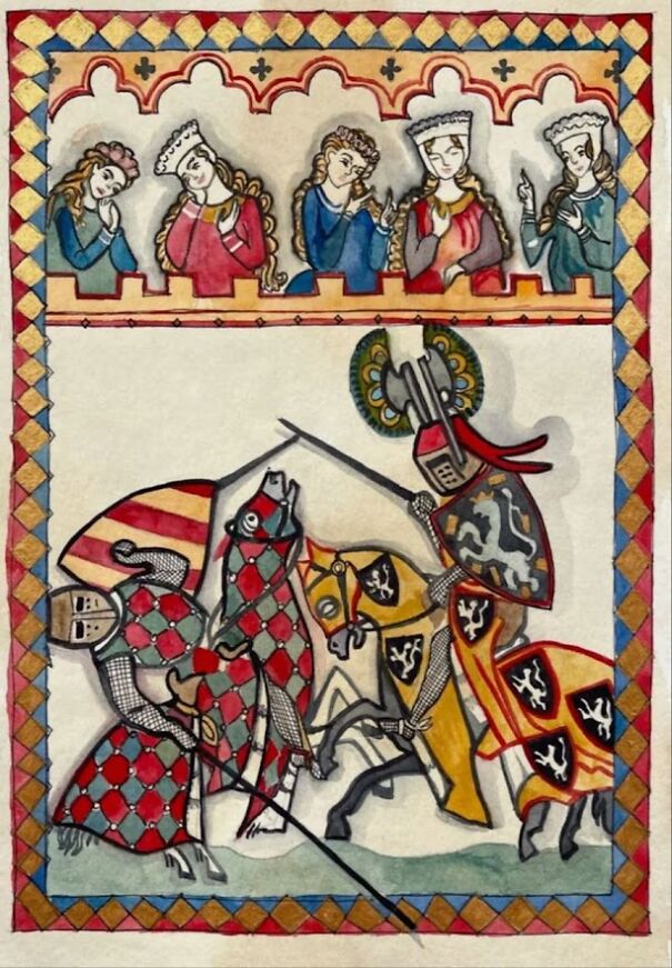 Sometimes I Am Asked To Draw Knights Or Heraldry, And Here's The Result (18 Pics) Sometimes I Am Asked To Draw Knights Or Heraldry, And Here's The Result (18 Pics)