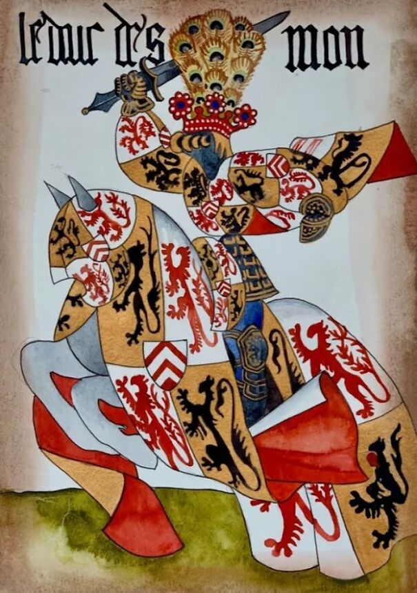 Sometimes I Am Asked To Draw Knights Or Heraldry, And Here's The Result (18 Pics) Sometimes I Am Asked To Draw Knights Or Heraldry, And Here's The Result (18 Pics)