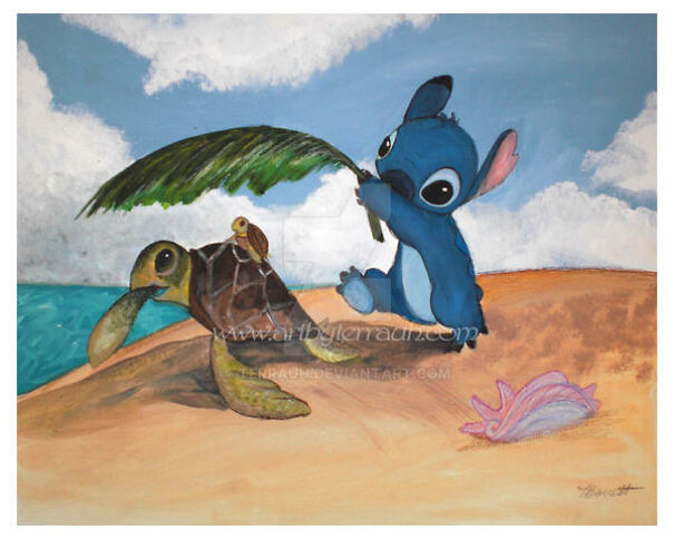 Stitch-and-the-turtle-64b2798e9649a.jpg