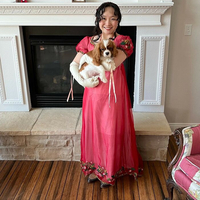 The Anesthesiologist Sews Dresses In Her Spare Time, Inspired By Old-Fashioned Fashion, And The Details Of Her Work Are Amazing (New Pics)