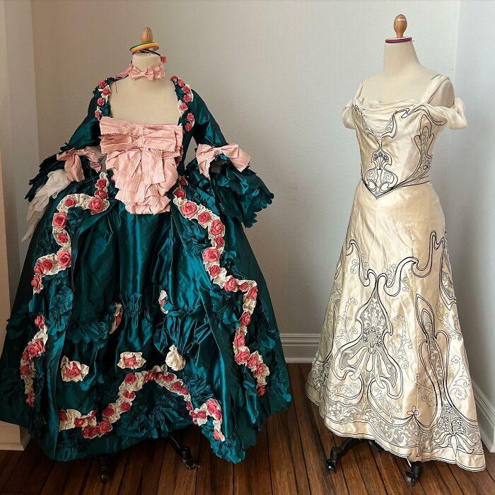 The Anesthesiologist Sews Dresses In Her Spare Time, Inspired By Old-Fashioned Fashion, And The Details Of Her Work Are Amazing (New Pics)