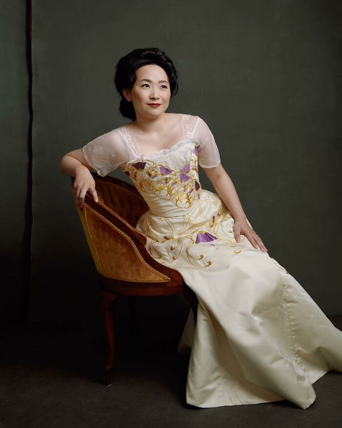 The Anesthesiologist Sews Dresses In Her Spare Time, Inspired By Old-Fashioned Fashion, And The Details Of Her Work Are Amazing (New Pics)