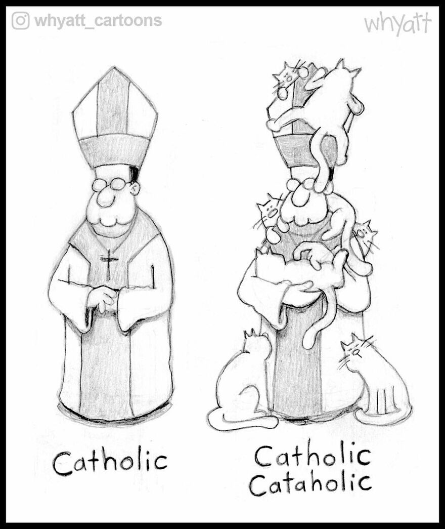 These Weird One-Panel Whyatt Comics Will Have You Laughing Out Loud (Interview)