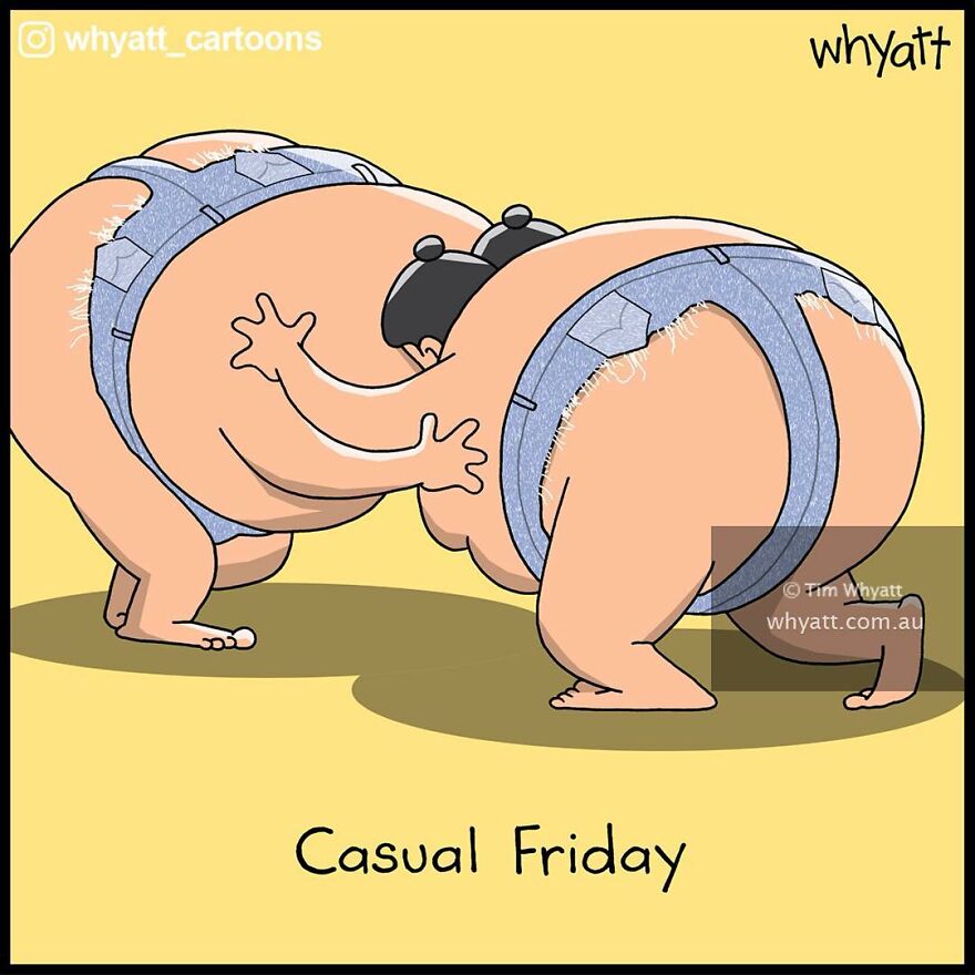 These Weird One-Panel Whyatt Comics Will Have You Laughing Out Loud (Interview)