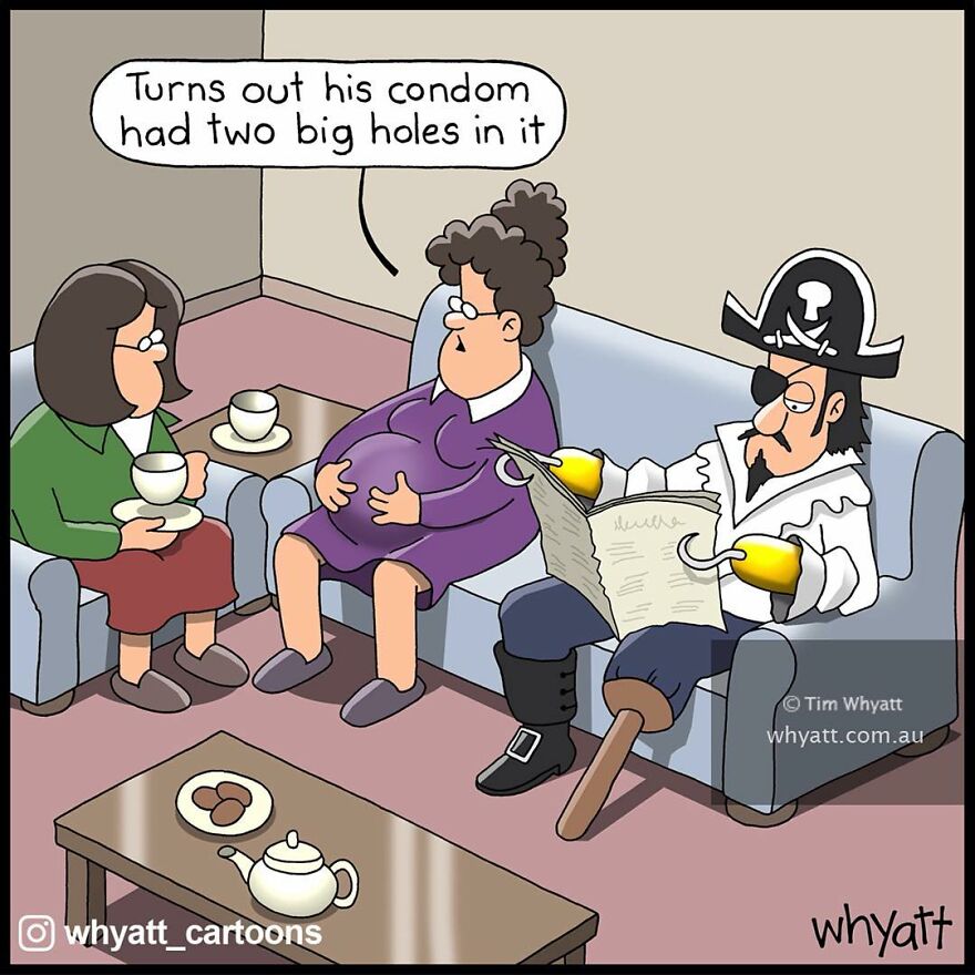 These Weird One-Panel Whyatt Comics Will Have You Laughing Out Loud (Interview)